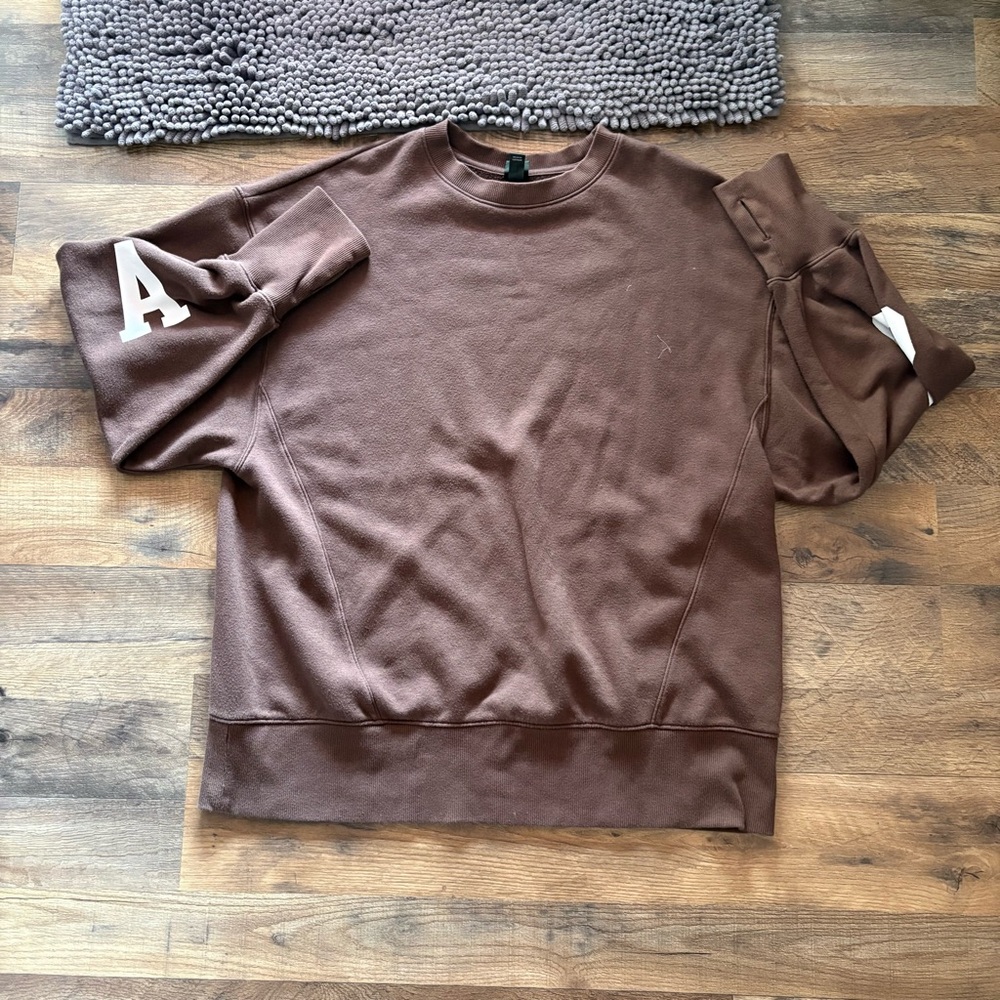 Wild Fable Chocolate Brown Crewneck Sweater